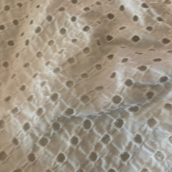 Old Navy White Eyelet Strapless Dress - Picture 2 of 4